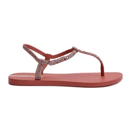 Sandalias Chanclas De Mujer Con Purpurina 26914 Ipanema Class Brilha Fem Coral rosa