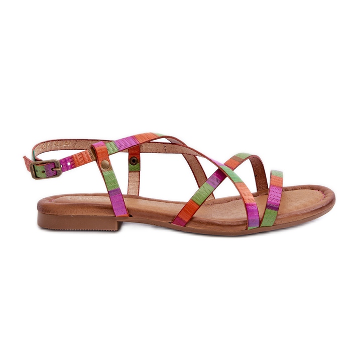 Sandalias Mujer Piel Plana Maciejka 06635-39 Multicolor
