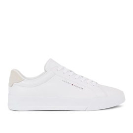 Tommy Hilfiger Zapatos Court Leather M FM0FM04971 Ybs blanco