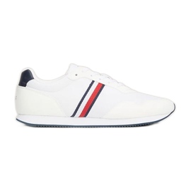 Tommy Hilfiger Lo Runner Mix M Zapatillas FM0FM04958YBS blanco