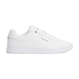 Tommy Hilfiger Court Cupsole Rwb Lth W Zapatillas FM0FM04966YBS blanco