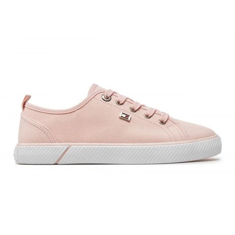 Tommy Hilfiger Vulc Zapatillas de lona W FW0FW08063TJQ rosado Tommy Hilfiger Vulc Zapatillas de lona W FW0FW08063TJQ rosado