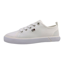 Tommy Hilfiger Vulc Zapatillas de lona W FW0FW08063YBS blanco