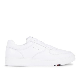 Tommy Hilfiger Modern Cup Corporate Lth M Zapatos FM0FM04941YBS blanco