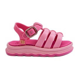 Sandalias Infantiles Velcro Perfumadas ZAXY NN385018 Rosa rosado