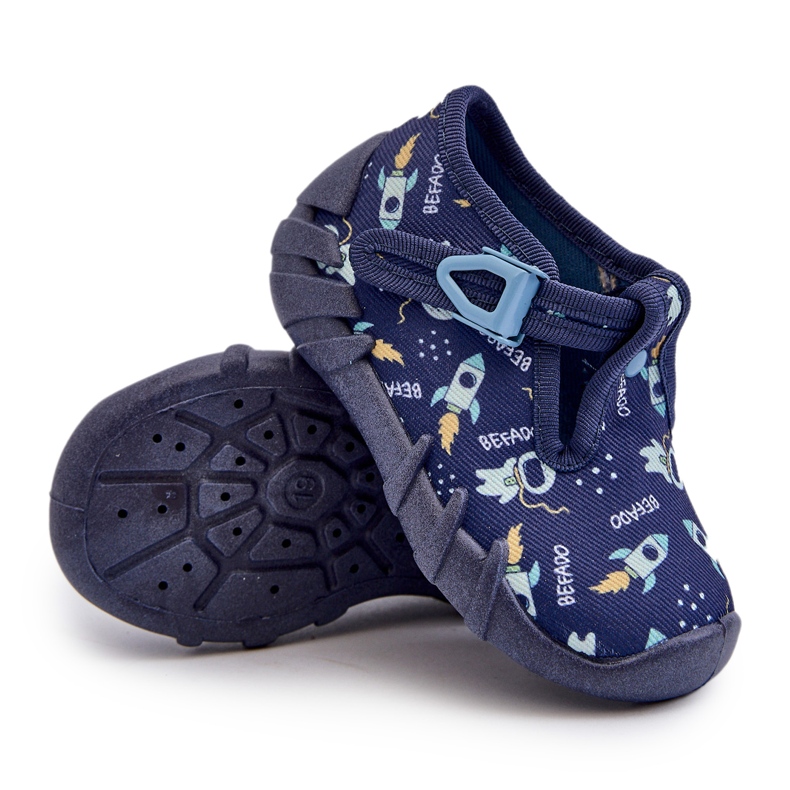 Pantuflas Infantiles Cómodas BEFADO 110N482 Azul Marino