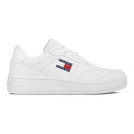 Tommy Hilfiger Retro Basket Ess M Zapatos EM0EM01395YBR blanco