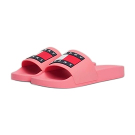 Chanclas Tommy Hilfiger Flag Pool Slide Ess EN0EN02115TIC rosa