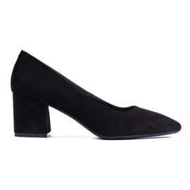 Zapatos de salón de ante para mujer de Sergio Leone negro