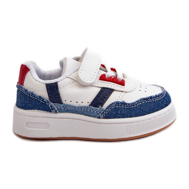 Zapatillas deportivas clásicas infantiles Marlin Denim azul Zapatillas deportivas clásicas infantiles Marlin Denim azul