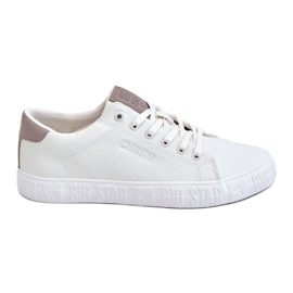 Hombres Big Star Sneakers LL174131 Blanco