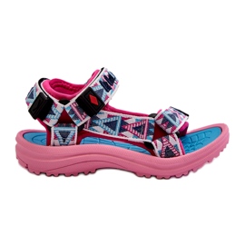 Sandalias de velcro de niñas Lee Cooper LCW-24-34-2600 Pink rosado Sandalias de velcro de niñas Lee Cooper LCW-24-34-2600 Pink rosado