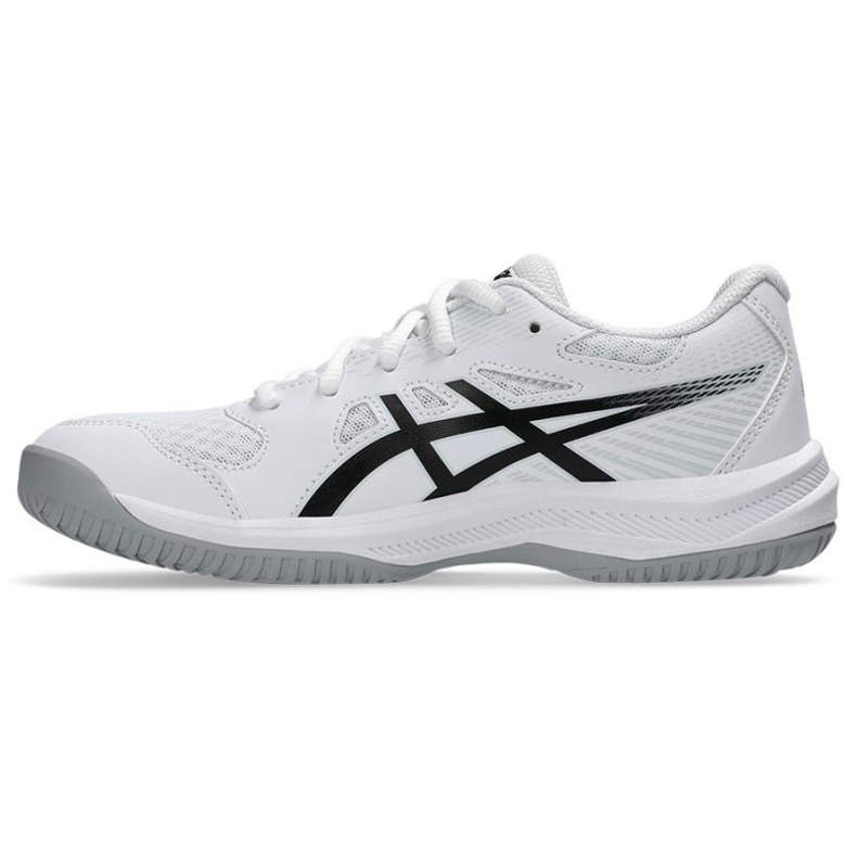 Zapatillas voleibol Asics Upcourt 6 Gs Jr 1074A045 101 blanco