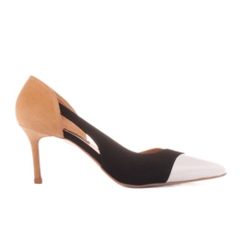 Marco Shoes Tacones de martini negro