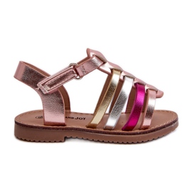 Sandalias Gladiadoras Infantiles con Cierre de Velcro, Multicolor Radovia rosado Sandalias Gladiadoras Infantiles con Cierre de Velcro, Multicolor Radovia rosado