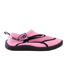 Zapatos de agua infantiles rosas Big Star NN374465 rosas y morados