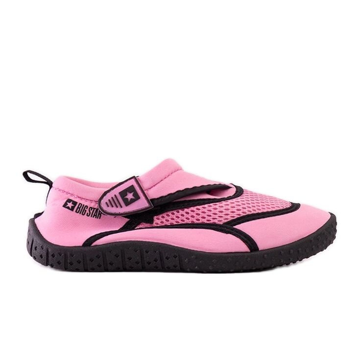 Zapatos de agua infantiles rosas Big Star NN374465 rosado rosas y morados Zapatos de agua infantiles rosas Big Star NN374465 rosado rosas y morados