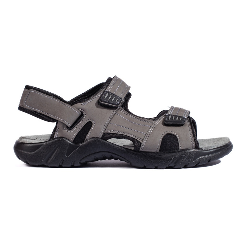 Sandalias deportivas de mujer gris.