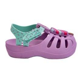 Sandalias Infantiles Con Velcro 83486 Ipanema Summer Xiii Baby Morado púrpura