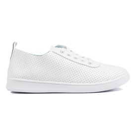 Seastar Zapatos blancos con cordones para mujer.