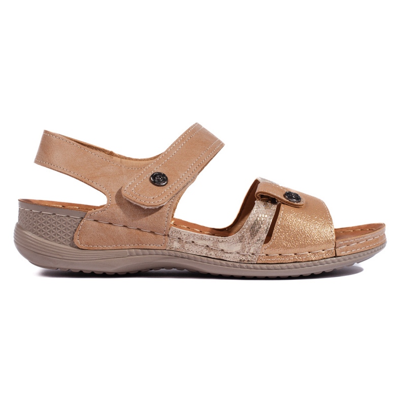 Sandalias marrones cómodas para mujer marrón