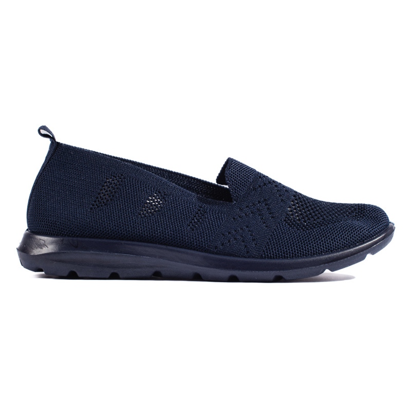 Slip on mujer textil azul marino