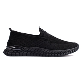 Deportivas mujer textil negras negro