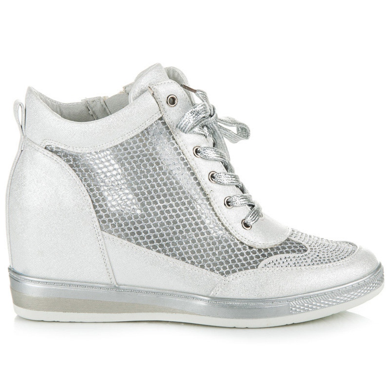 Vinceza Zapatillas deportivas de malla gris
