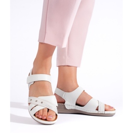 Sandalias plataforma mujer blanco claro Sandalias plataforma mujer blanco claro