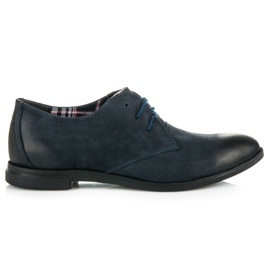 Vinceza Zapatos brogues atados azul