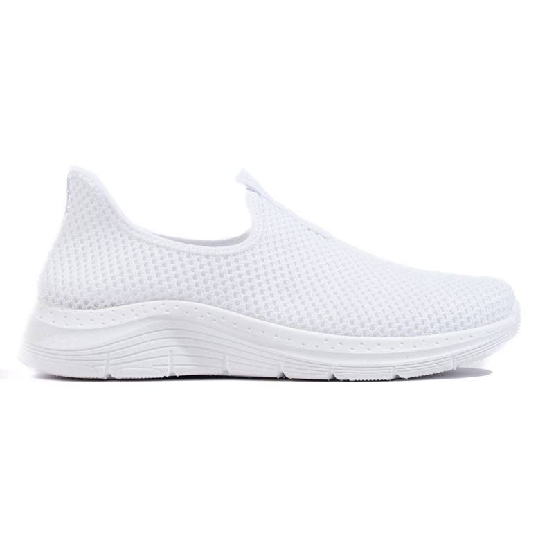 Deportivas de tejido blanco