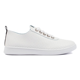 Deportivas mujer caladas blancas blanco