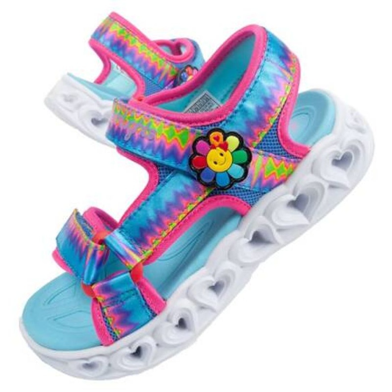 Sandalias Skechers 302675L/MLT azul