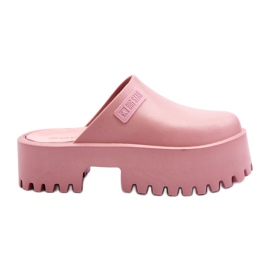 Chanclas de mujer con suela maciza Big Star NN274020 Rosa rosado
