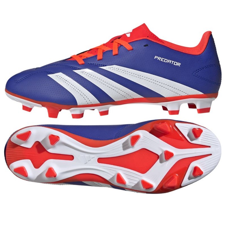Zapatillas de fútbol adidas Predator Club FxG IF6344 azul
