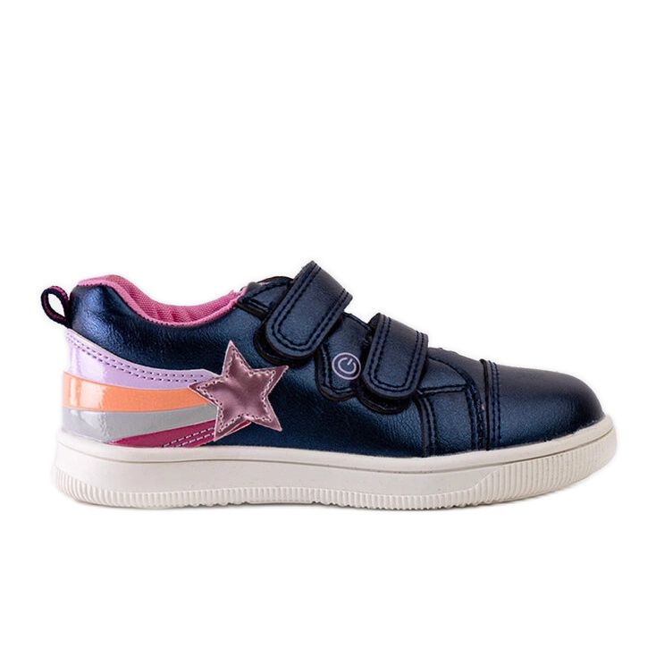 Zapatillas infantiles azules con velcro de Dahl.