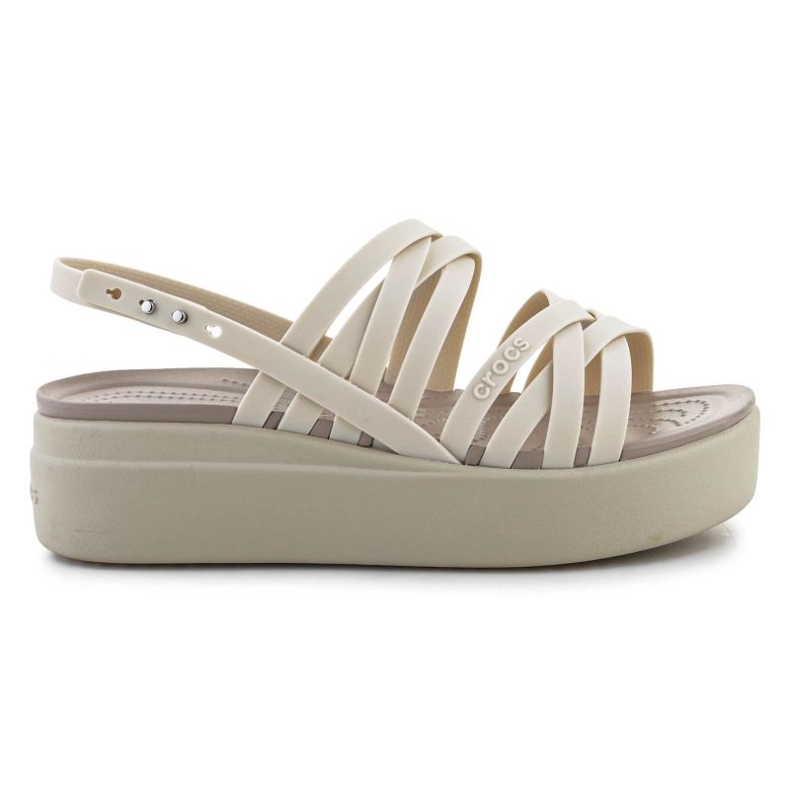 Sandalias Crocs Brooklyn con tiras bajas 206751-2Y2 beige
