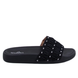 Chanclas de mujer Diakis Negro