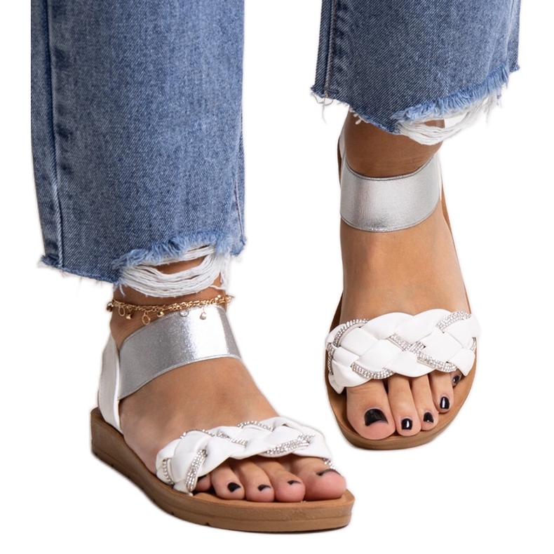 Sandalias Aldona blancas blanco