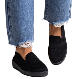 Zapatillas sin cordones Mikaila negras negro