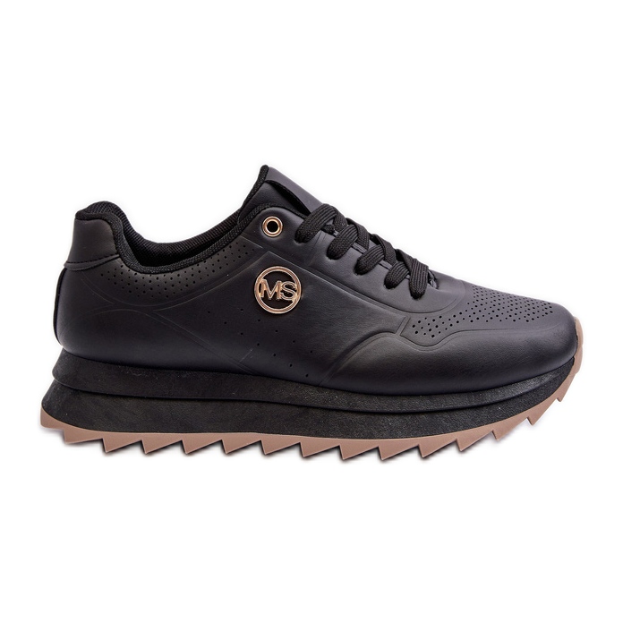 Zapatillas Mujer Plataforma Negro Rottiana