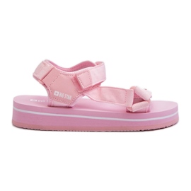 Sandalias Mujer Plataforma Big Star NN274A533 Rosa