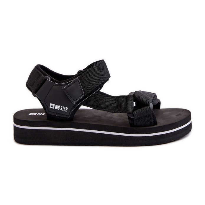Sandalias Mujer Plataforma Big Star NN274A532 Negro