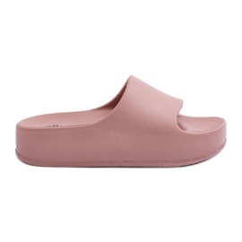 Chanclas con plataforma de espuma Airaplea de mujer de color rosa