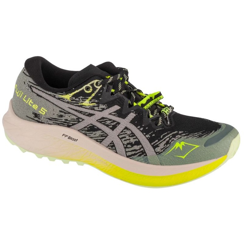 Zapatillas para correr Asics Fuji Lite 5 1012B690-001 negro