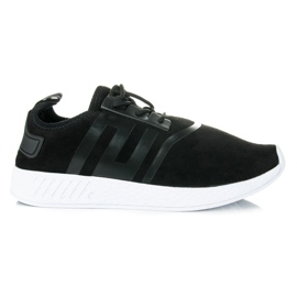 Vices Zapatos deportivos de gamuza negro
