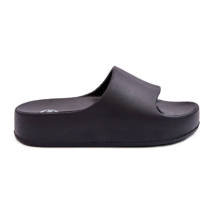 Chanclas con plataforma de espuma Airaplea de mujer de color negro Chanclas con plataforma de espuma Airaplea de mujer de color negro