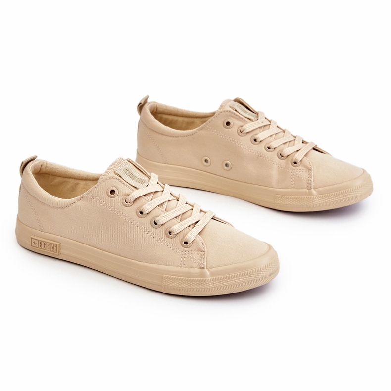 Zapatillas Mujer Smooth Low Big Star LL274061 Beige Zapatillas Mujer Smooth Low Big Star LL274061 Beige