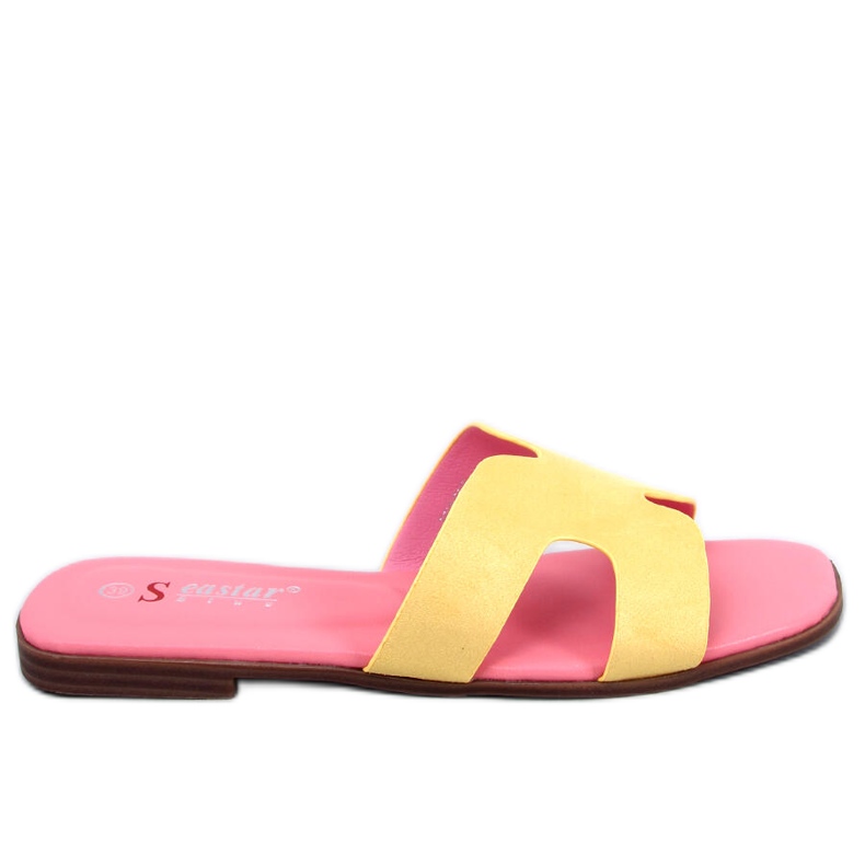 Pantuflas mujer Kalani Amarillo