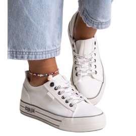 Zapatillas blancas Big Star KK274012 blanco Zapatillas blancas Big Star KK274012 blanco